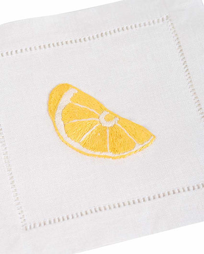 Orange slice Coctail Napkin