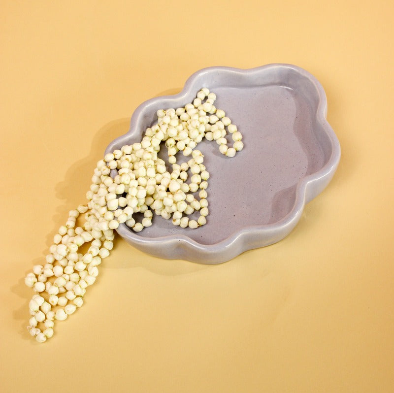 Lavender Lovely Ceramic Cloud Plate Default Title