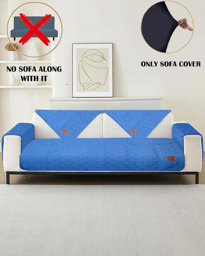 ONLY SOFA COVER | Classic Microfibre Sofa Cover Set | 4 Back & 2 Seat Covers