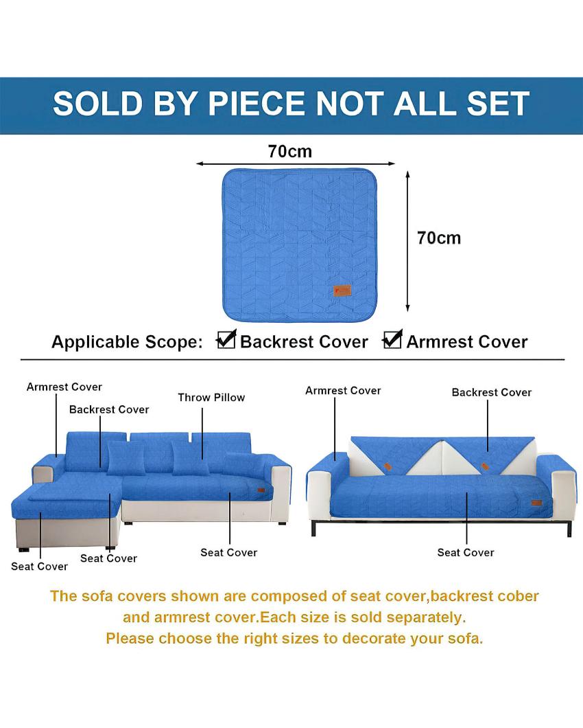 Classic Microfibre Sofa Cover Set | 4 Back & 2 Seat Covers