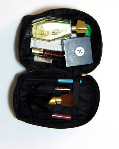 Stylish Black Currant Travel Pouches | Set Of 4