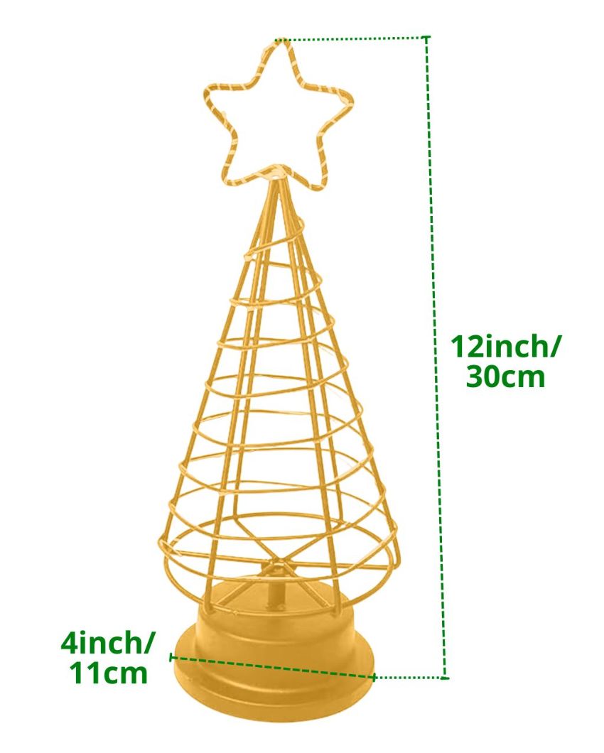 Sleek Metal Christmas Tree Stand | 4 x 12 inches