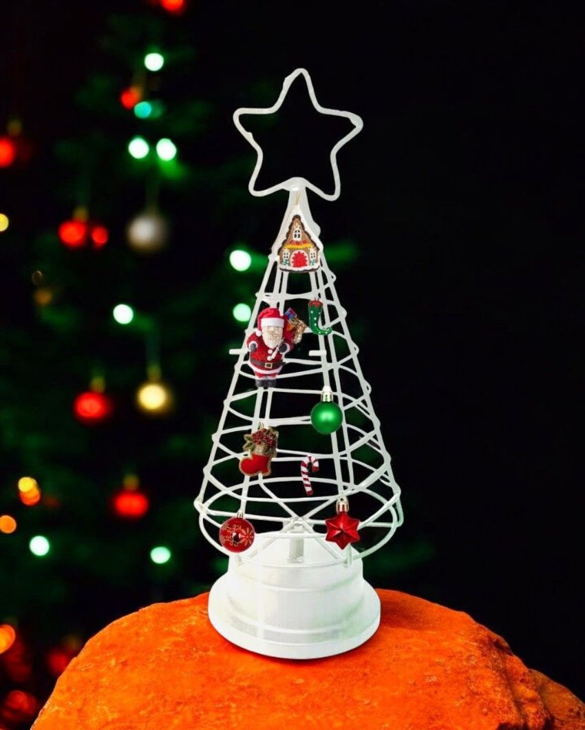 Sleek Metal Christmas Tree Stand | 4 x 12 inches