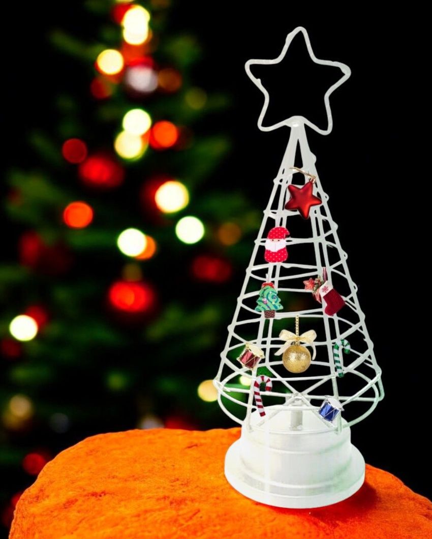 Sleek Metal Christmas Tree Stand | 4 x 12 inches