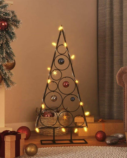 Metal Christmas Tree Stand | 16 x 2 x 35 inches