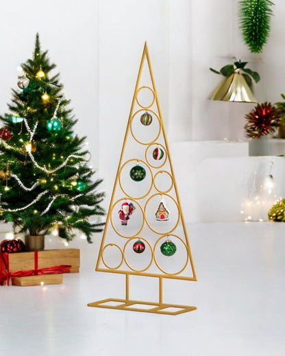 Metal Christmas Tree Stand | 16 x 2 x 35 inches