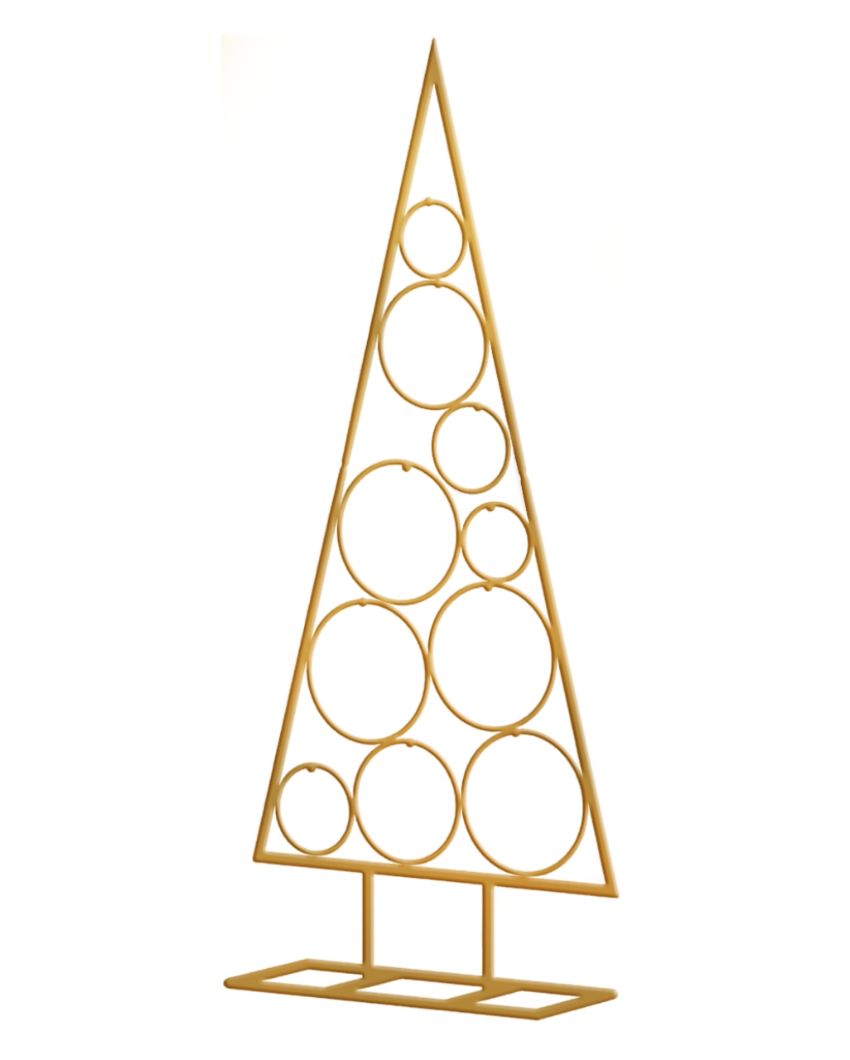 Metal Christmas Tree Stand | 16 x 2 x 35 inches