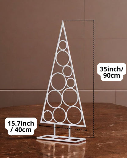 Metal Christmas Tree Stand | 16 x 2 x 35 inches