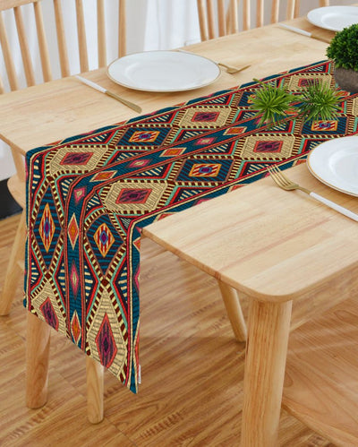 Vibrant Tropical Table Runner