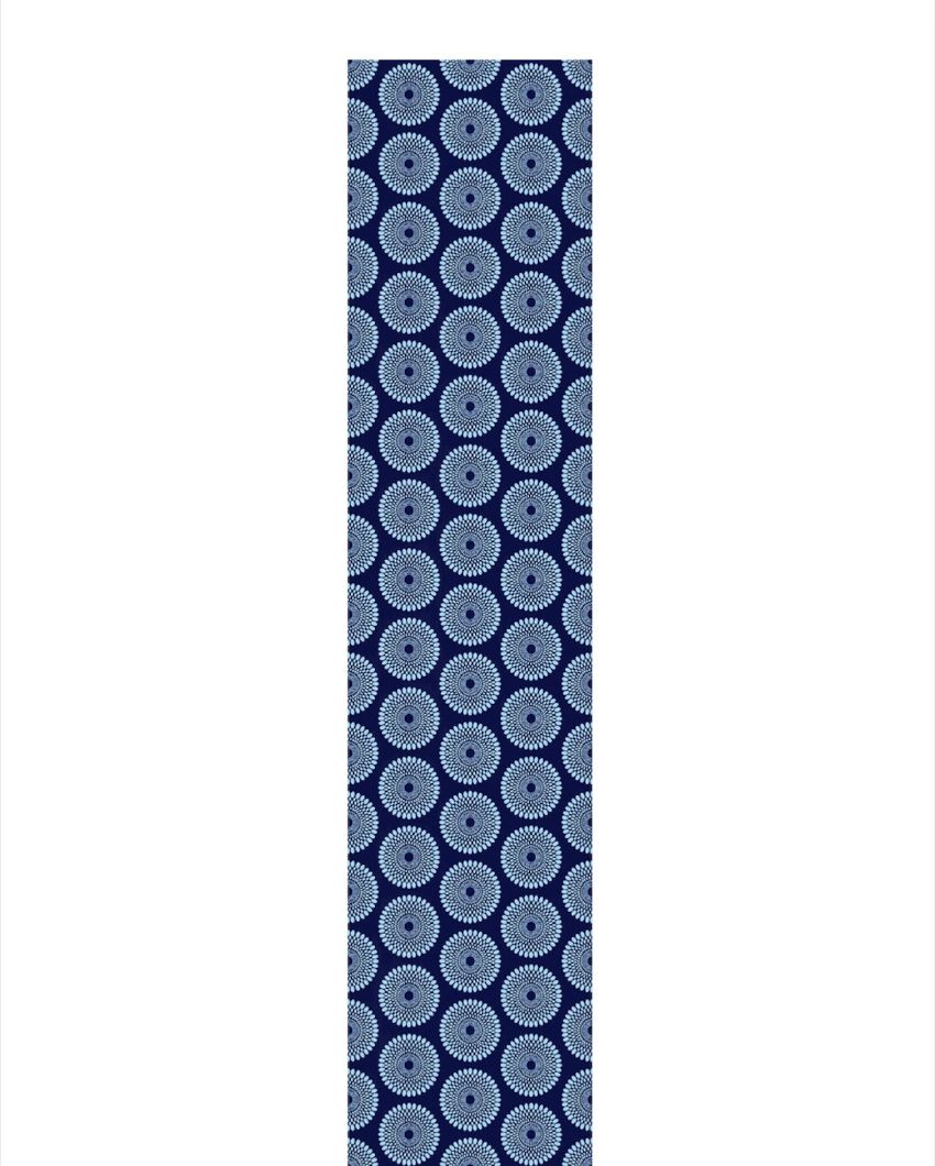 Blue Polyester Table Runner