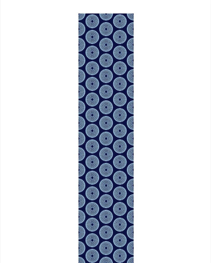 Blue Polyester Table Runner