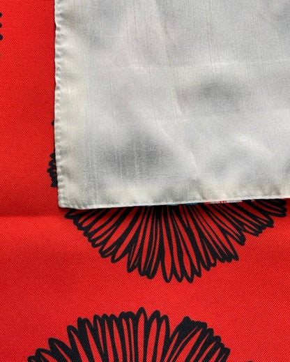 Classic Red And Black Table Runner