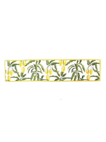 Yellow Rasaal Table Runner | 13 x 59 inches