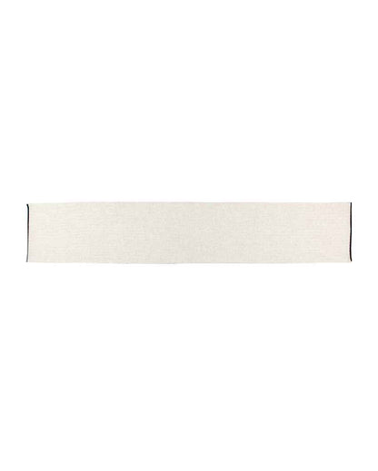 Safaid Ivory Elegant Runner | 13 x 72 inches