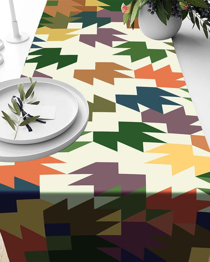 Colorful Mosaic Table Runner