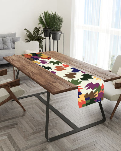 Colorful Mosaic Table Runner