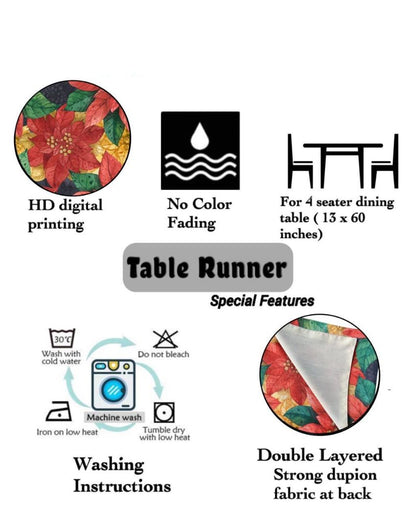 Classic Abstract Table Runner