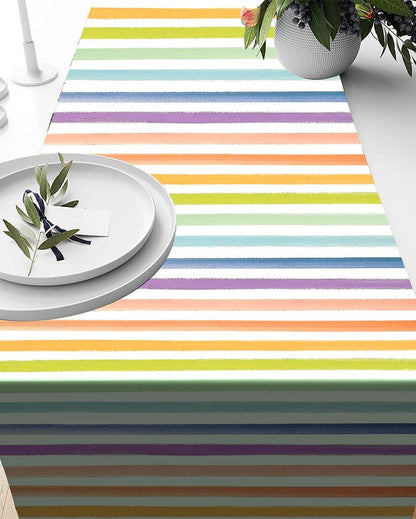 Stylish Stripes Table Runner