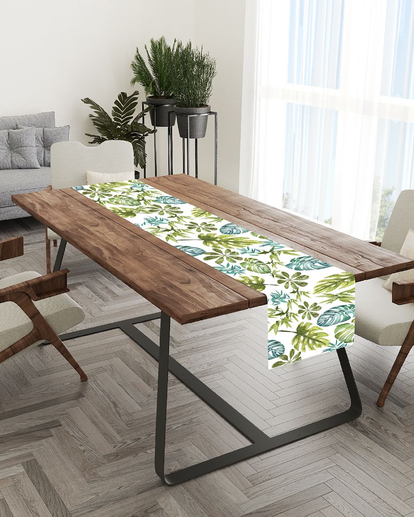 Festive Autumn Leaves Table Runner