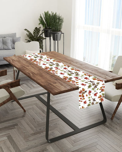 Chic Floral Printed Table Runner