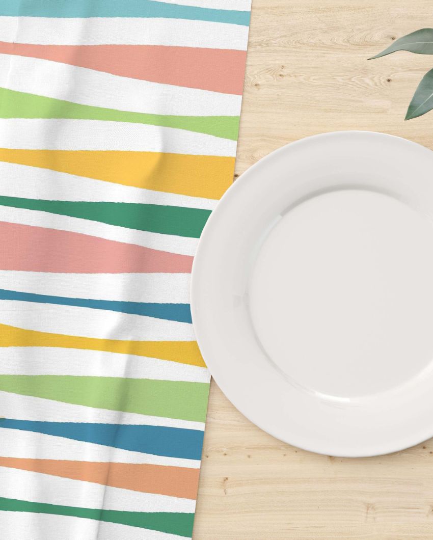 Stripe Design Table Runner