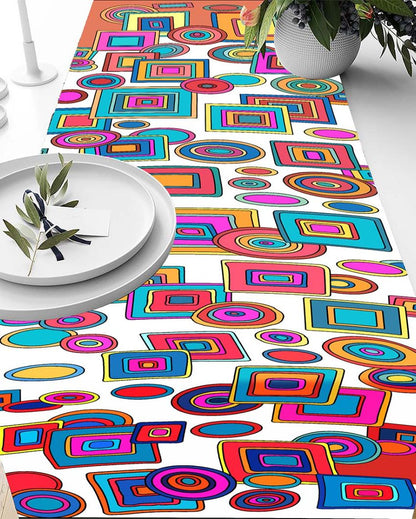 Polyester Canvas Digital Printed Table Runner