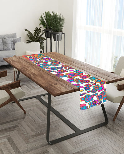 Polyester Canvas Digital Printed Table Runner