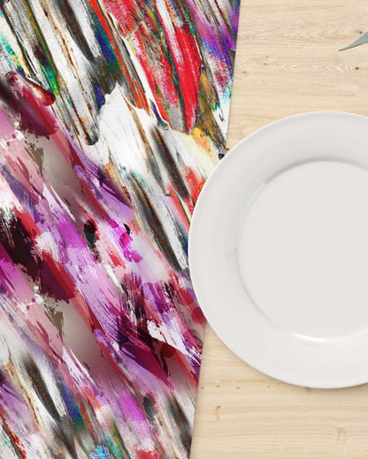 Modern Abstract Art Table Runner