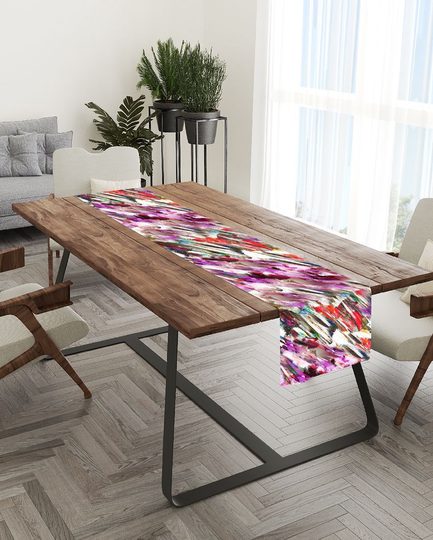 Modern Abstract Art Table Runner