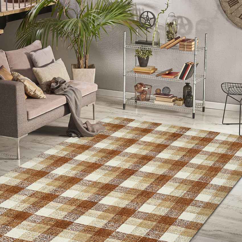 Beautiful Design Handmade Wool Area Rug | 3 x 2 Feet