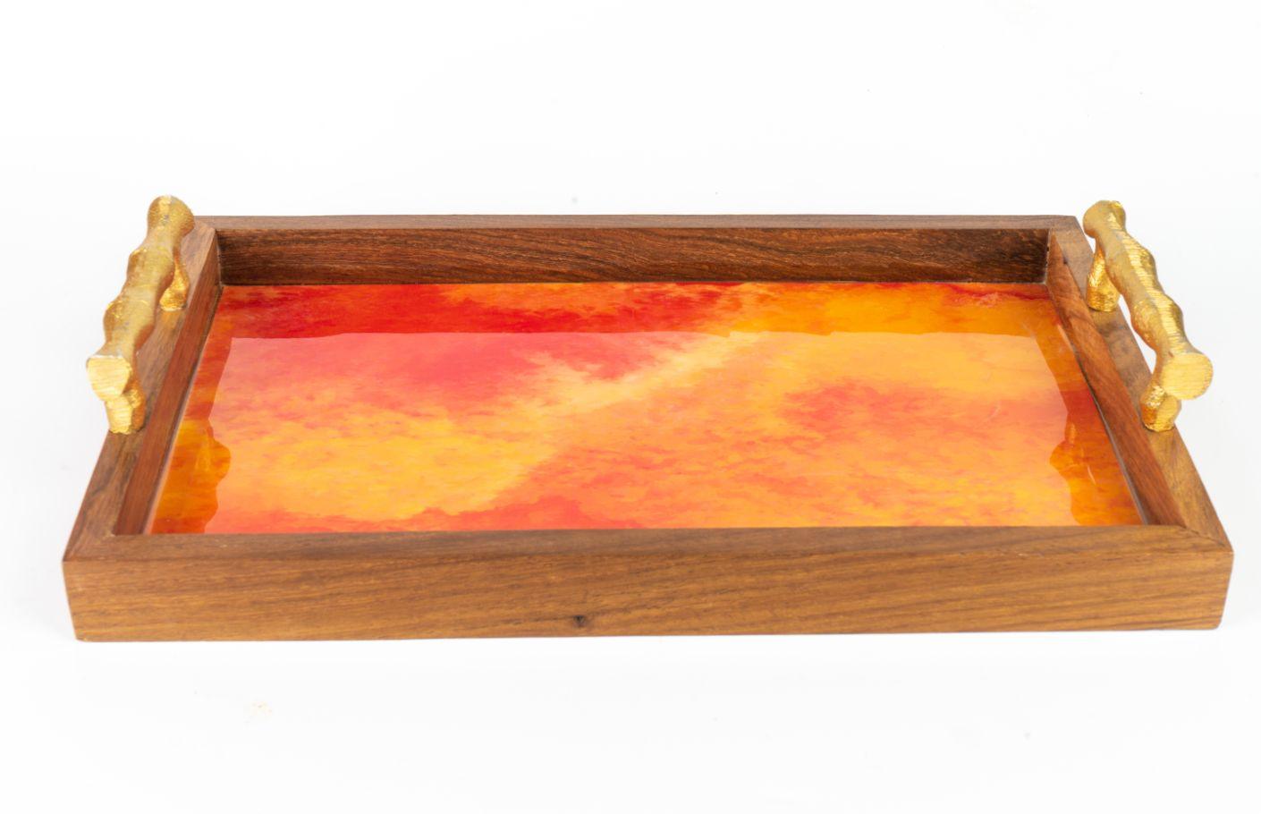 Wooden Tray | Multiple Colors