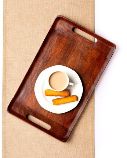 Serenity Wooden Serving Tray | 17 x 10 inches