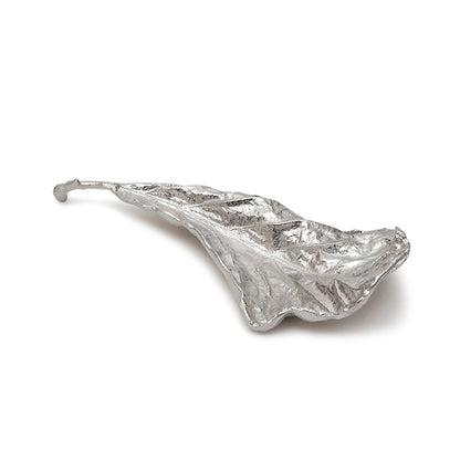 Royal Odyssey Silver Leaf Tray Showpiece Default Title