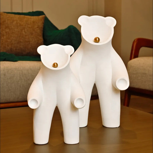 Adorable The Bear Brothers Figurines | Set of 2