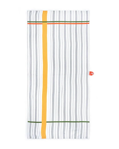 Just Stripes Bamboo Bath Light Weighted Towels | 27 x 55 inches