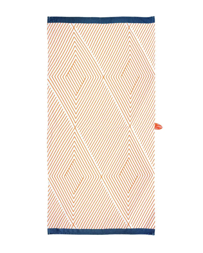 Tangerine Dream Bamboo Bath Light Weighted Towel | 27 x 55 inches