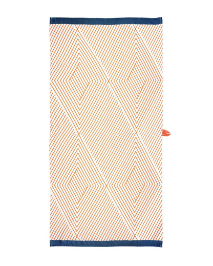 Tangerine Dream Bamboo Bath Light Weighted Towel | 27 x 55 inches