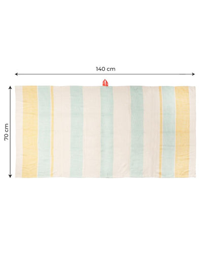 Eco-Friendly Bamboo Dobby Cotton Bath Towel | 28 x 55 inches