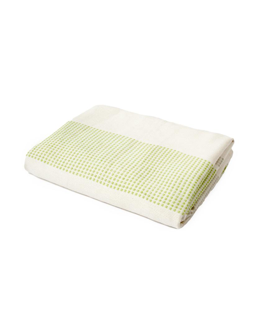 Eco-Friendly Bamboo Dobby Cotton Bath Towel | 28 x 55 inches