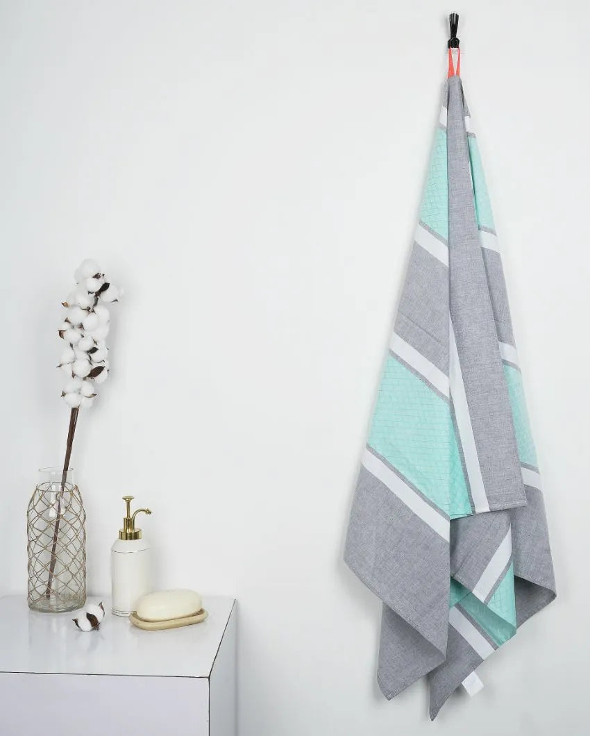 Brocade Cotton Bath Towel | 30x59 inches