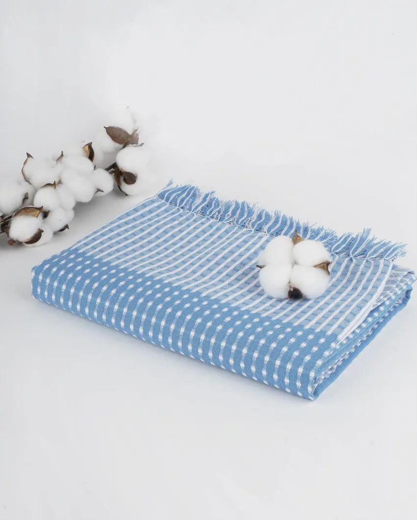 Honey Comb Cotton Bath Towel | 59 x 30 inches