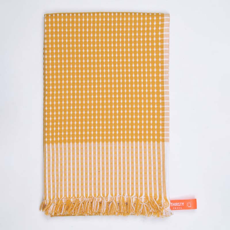 Honey Comb Bath Towel | Mulitple Colors Honey Yellow