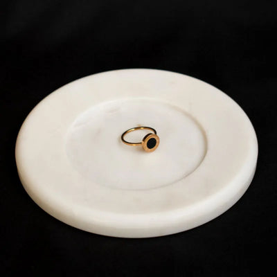 Moon Trinket Tray White Default Title