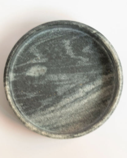 Grayscale Marble Trinket Tray