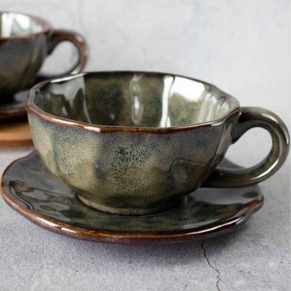 Jaen Cups and Saucers | Set of 2