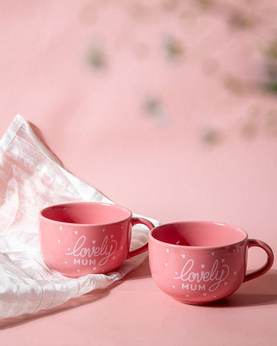 Lovely Mum Stoneware Mug