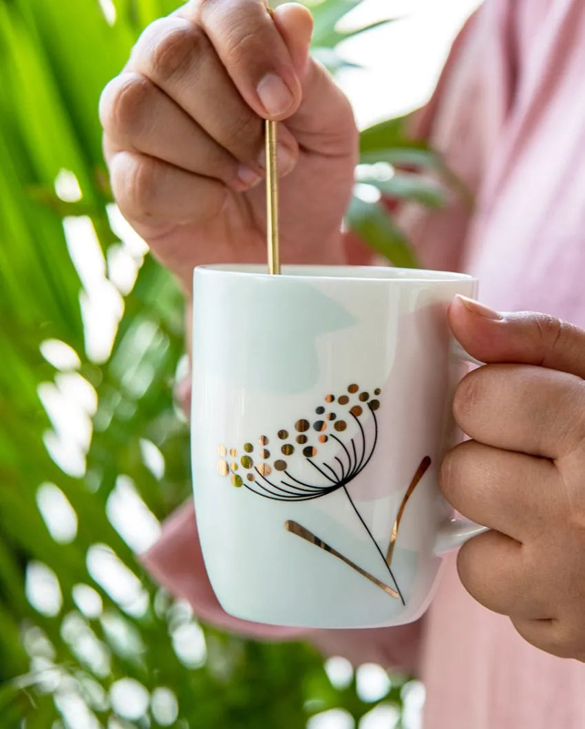 Dandelion Bone China Mugs | Set of 2