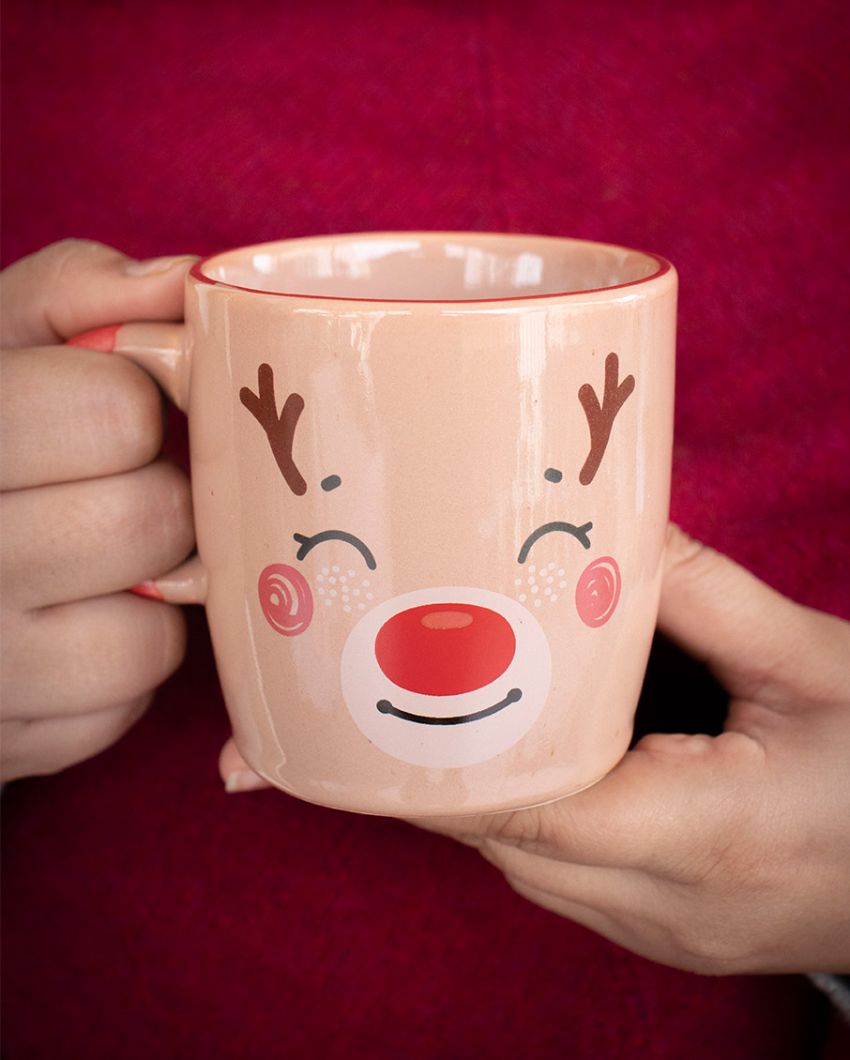 Cuties Reindeer Mugs | Set of 2