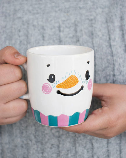 Lovable Snowman Mugs | Set of 2