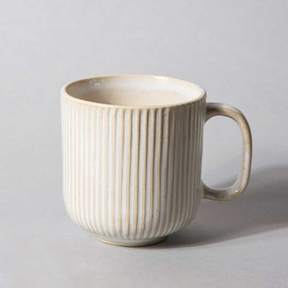 Striped Ivory Mugs Gift Box Default Title